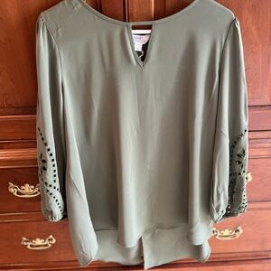 Olive Green Women's Top